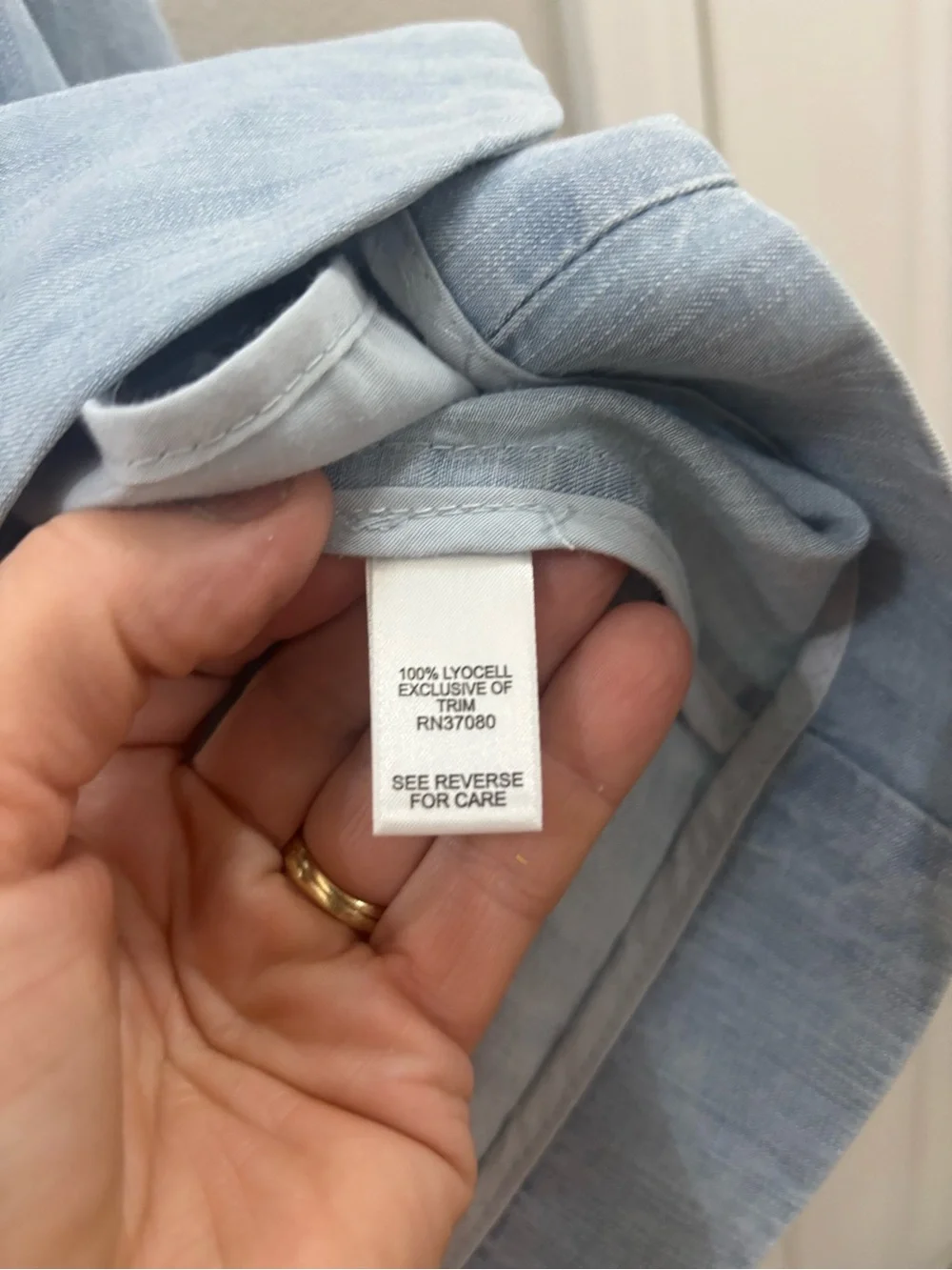 Versona Light Blue Denim-Style Women's Blazer